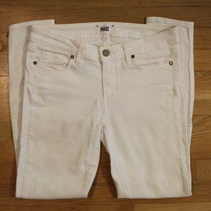 Paige White Skinny Jeans